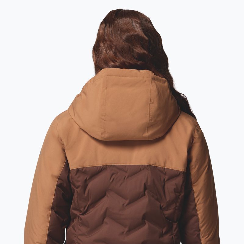 Dámská péřová bunda Columbia Mountain Croo III Mid Down tobacco/camel brown 7