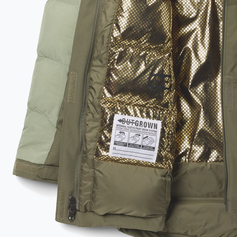 Dětská zateplená bunda Columbia Girl's Marquam Peak Fusion II stone green/safari 3