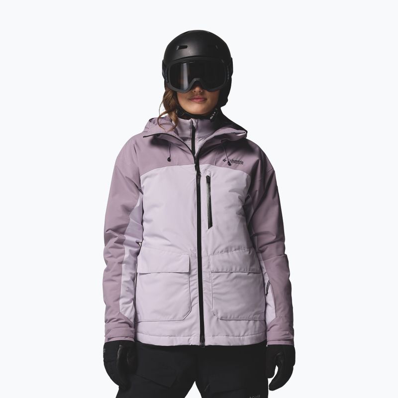 Dámská lyžařská bunda Columbia Highland Summit III Insulated lavender pearl/shale purple