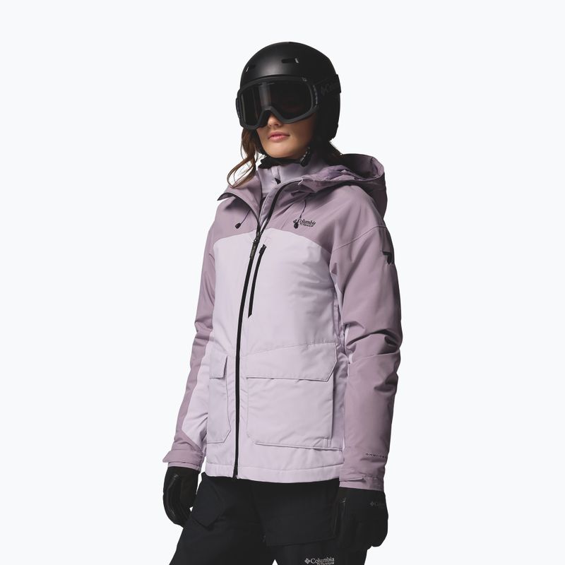 Dámská lyžařská bunda Columbia Highland Summit III Insulated lavender pearl/shale purple 4
