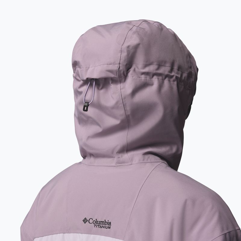 Dámská lyžařská bunda Columbia Highland Summit III Insulated lavender pearl/shale purple 6