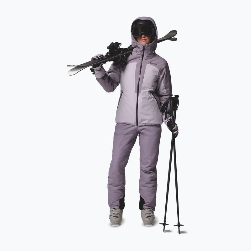 Dámská lyžařská bunda Columbia Liftline lavender pearl/shale purple 2