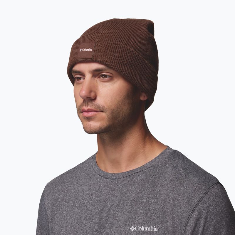 Zimní čepice Columbia City Trek Heavyweight tobacco 2