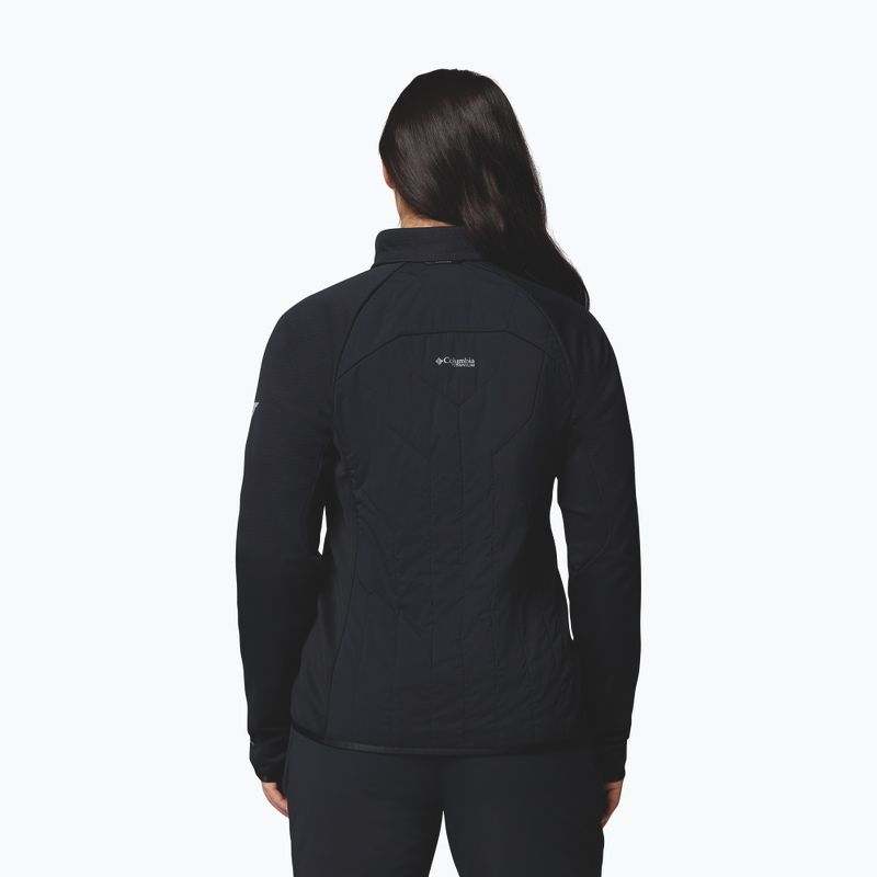Dámská hybridní bunda Columbia Arctic Crest Hybrid Full Zip black 3