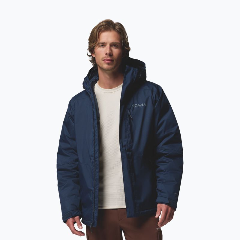 Pánská bunda Columbia Oak Harbor II Insulated collegiate navy 5