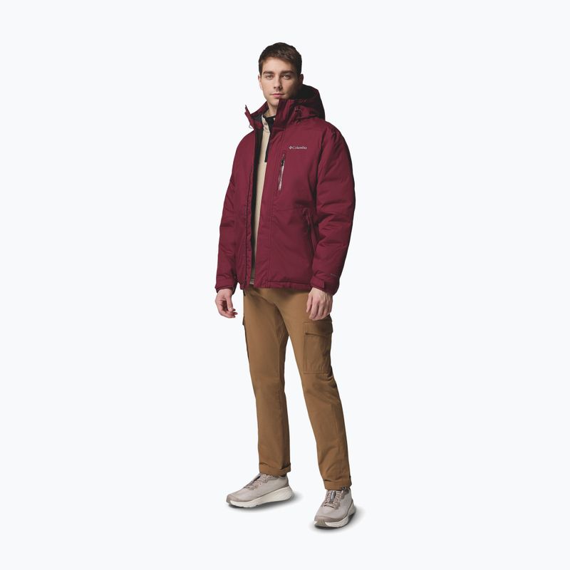 Pánská bunda Columbia Oak Harbor II Insulated rich wine 2