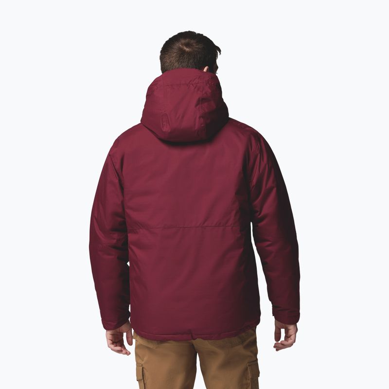 Pánská bunda Columbia Oak Harbor II Insulated rich wine 3
