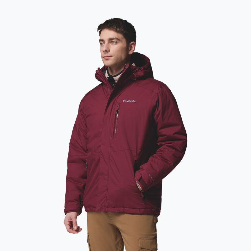 Pánská bunda Columbia Oak Harbor II Insulated rich wine 4