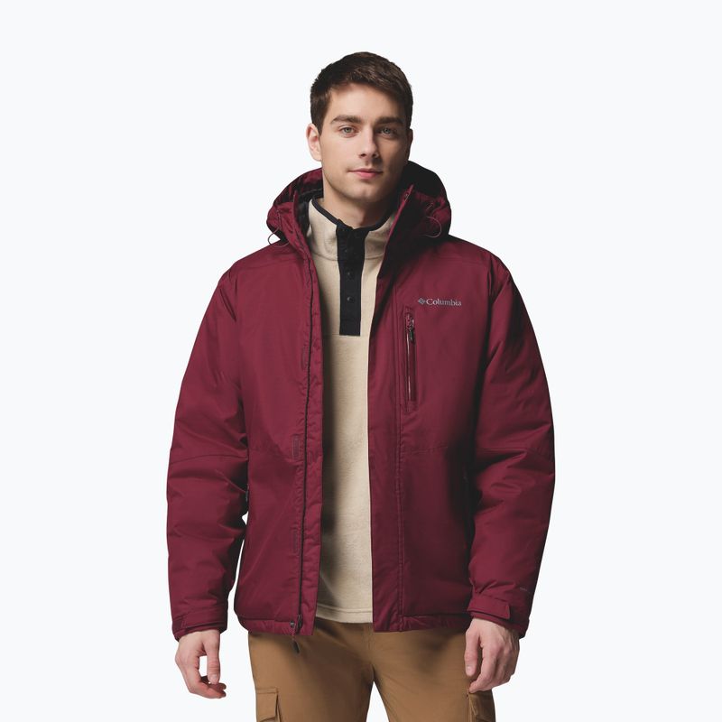 Pánská bunda Columbia Oak Harbor II Insulated rich wine 5
