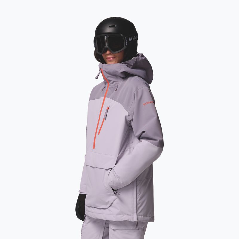 Dámská snowboardová bunda Columbia Coreshot Anorak lavender pearl/shale purple 4