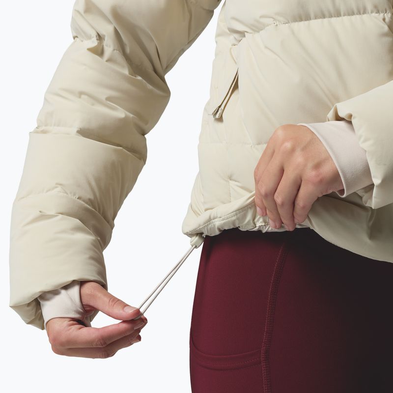 Dámská péřová bunda Columbia Amaze Puff Hooded dark stone 11