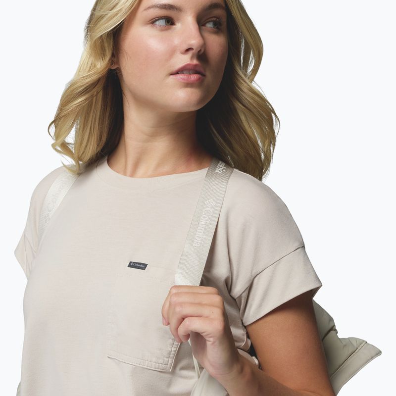 Dámská péřová bunda Columbia Amaze Puff Hooded dark stone 14