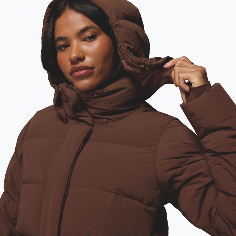 Dámská péřová bunda Columbia Amaze Puff Hooded tobacco 8