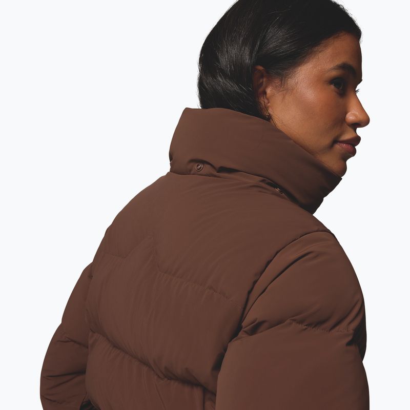 Dámská péřová bunda Columbia Amaze Puff Hooded tobacco 10