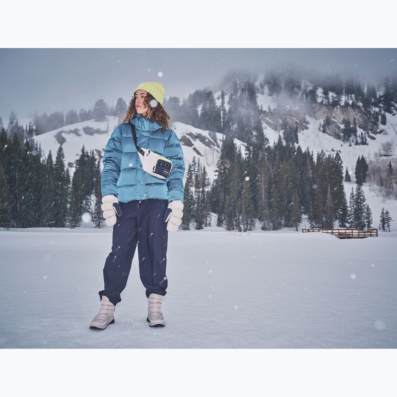 Dámská péřová bunda Columbia Amaze Puff Hooded everblue high shine 14