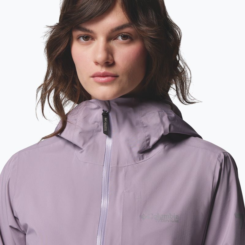 Dámská nepromokavá bunda Columbia OmniTech AmpliDry II shale purple 9