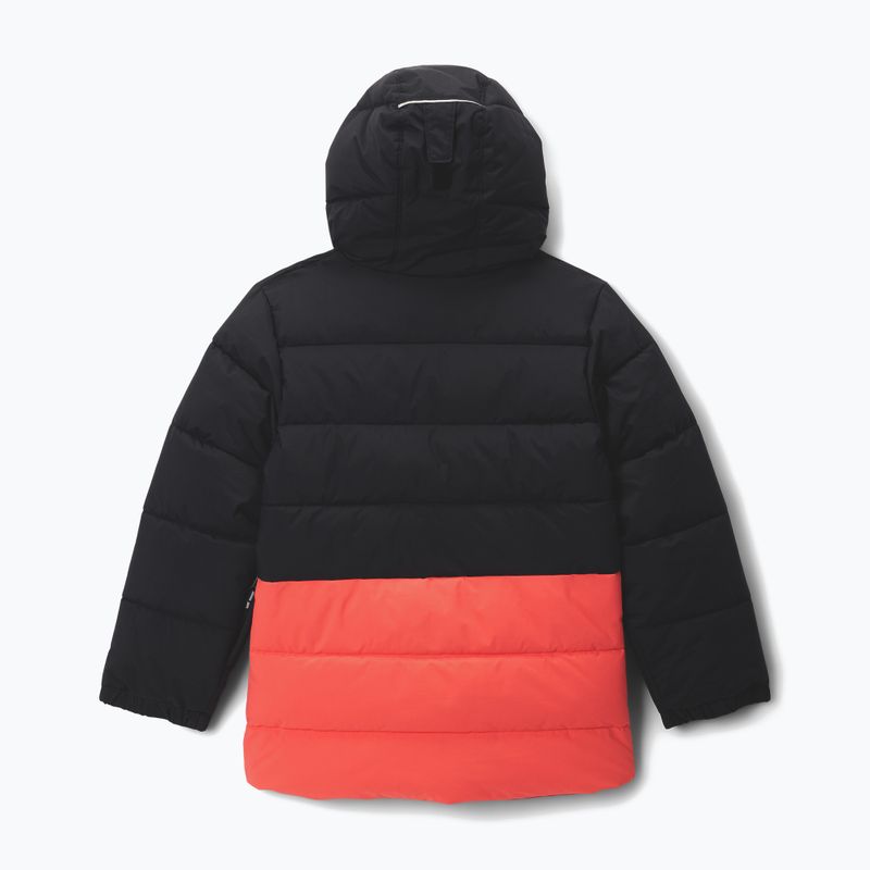 Dětská lyžařská bunda Columbia Arctic Blast II black/zing 2