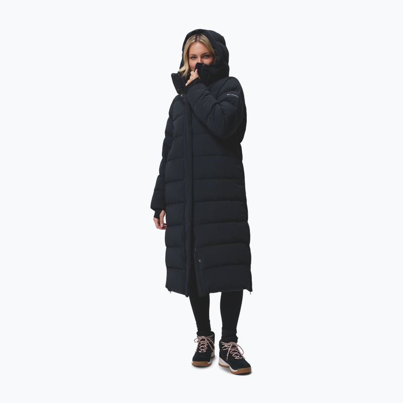 Dámský péřový kabát Columbia Amaze Puff Long Hooded black 4