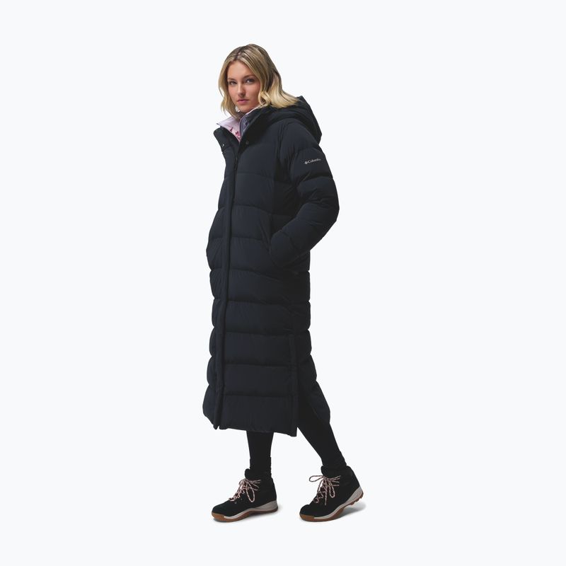 Dámský péřový kabát Columbia Amaze Puff Long Hooded black 5