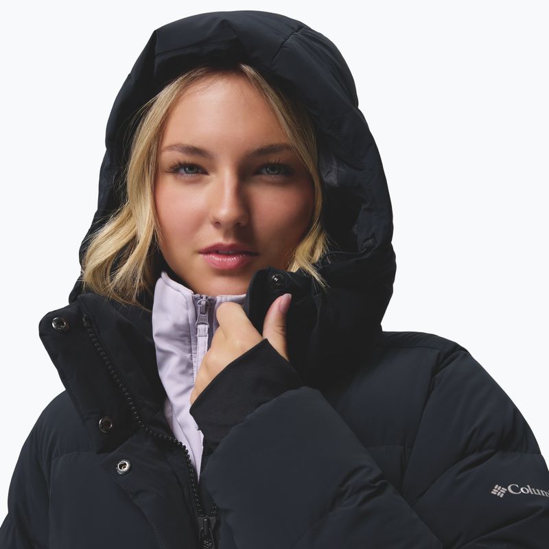 Dámský péřový kabát Columbia Amaze Puff Long Hooded black 11