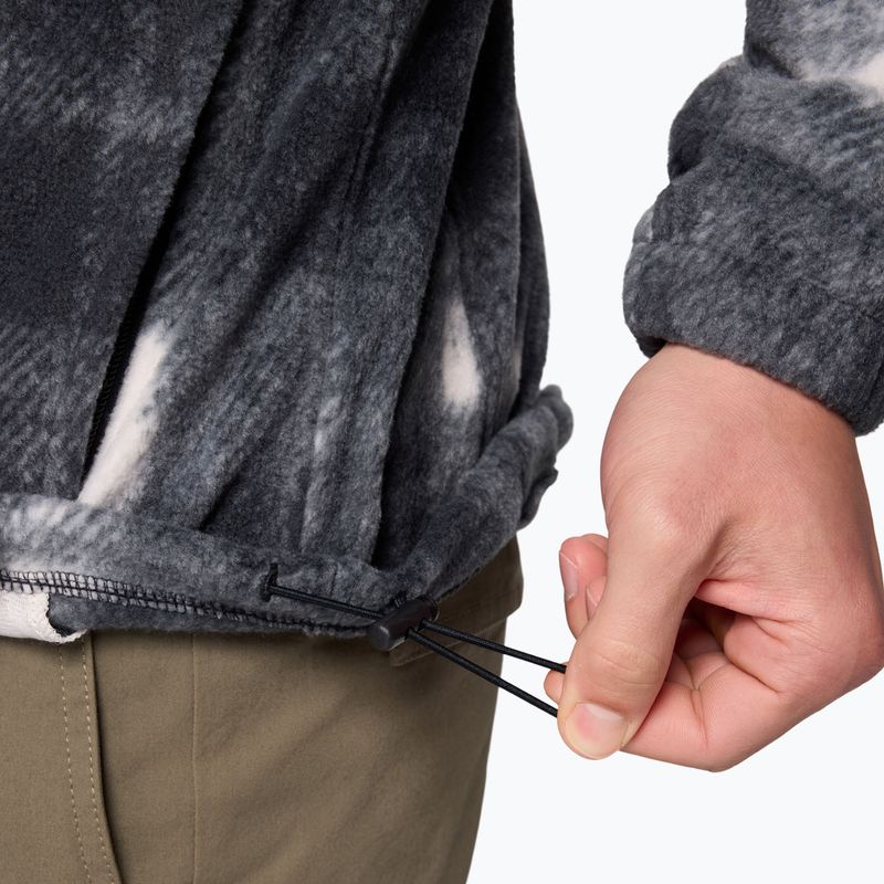 Pánská mikina Columbia Steens Mountain Printed chalk omblur 7