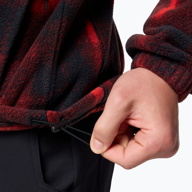 Pánská mikina Columbia Steens Mountain Printed sail red ombre 7