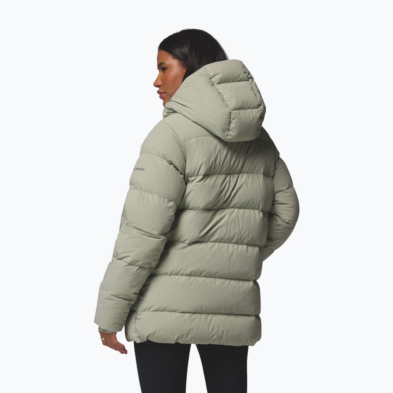 Dámská péřová bunda Columbia Amaze Puff Mid Hooded safari 3