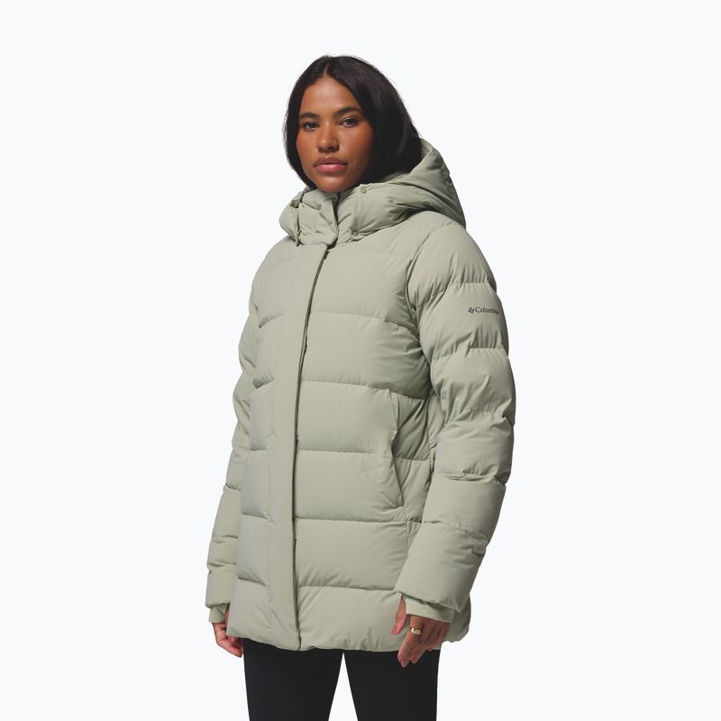 Dámská péřová bunda Columbia Amaze Puff Mid Hooded safari 4