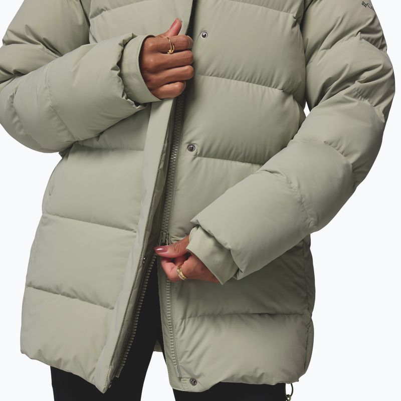 Dámská péřová bunda Columbia Amaze Puff Mid Hooded safari 10