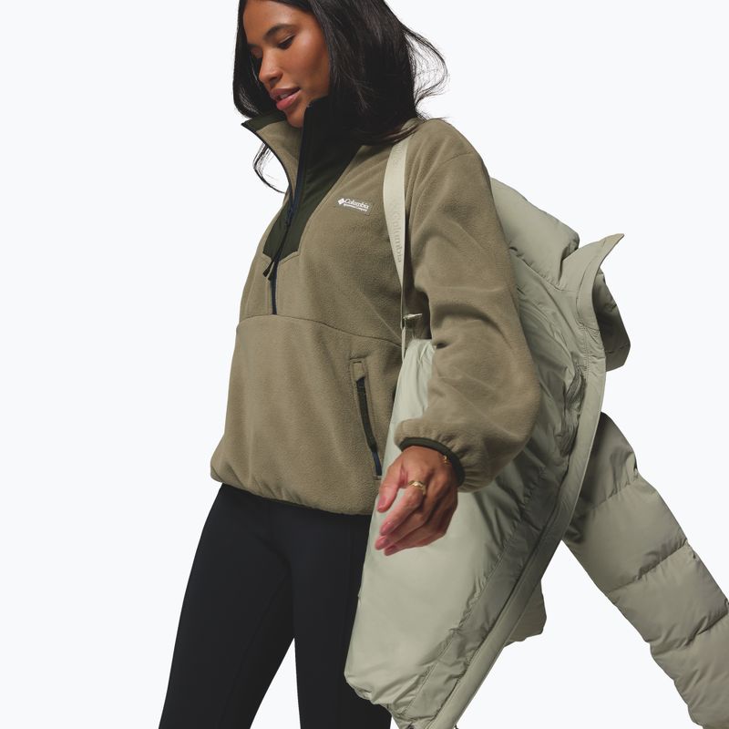 Dámská péřová bunda Columbia Amaze Puff Mid Hooded safari 16