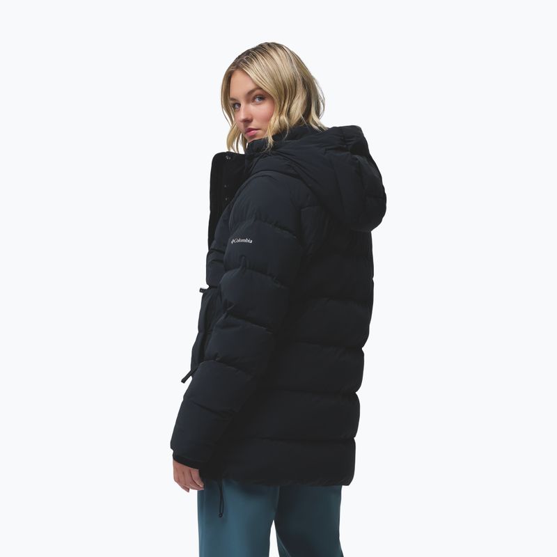 Dámská péřová bunda Columbia Amaze Puff Mid Hooded black 5
