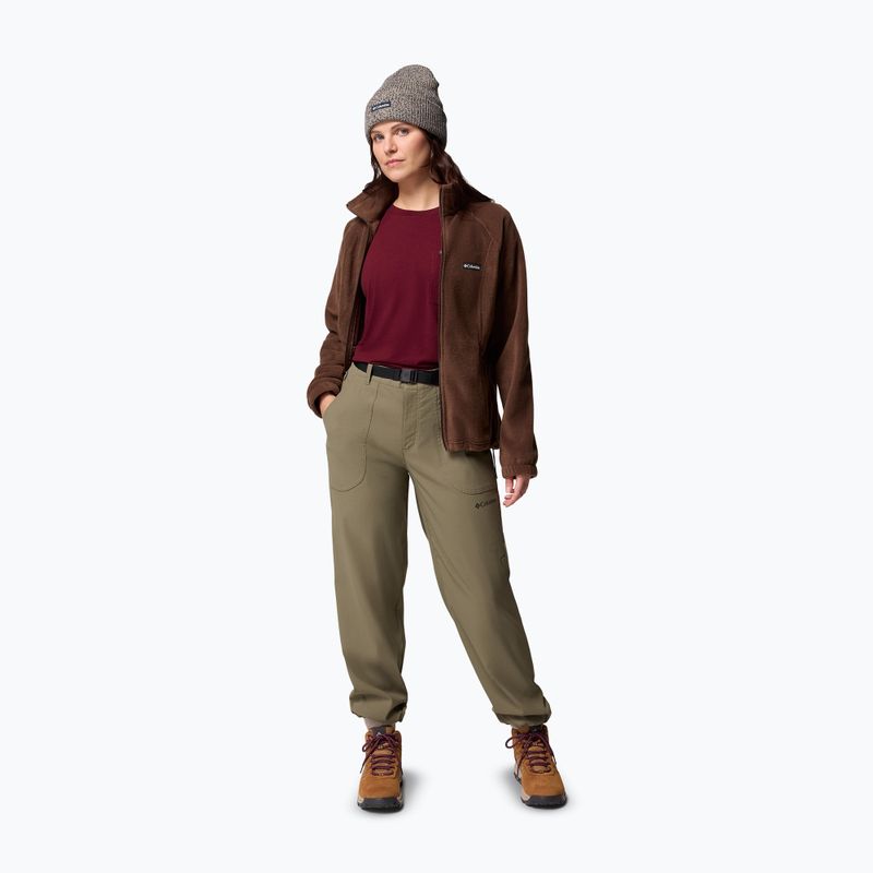 Dámská mikina Columbia Benton Springs Full Zip tobacco 5