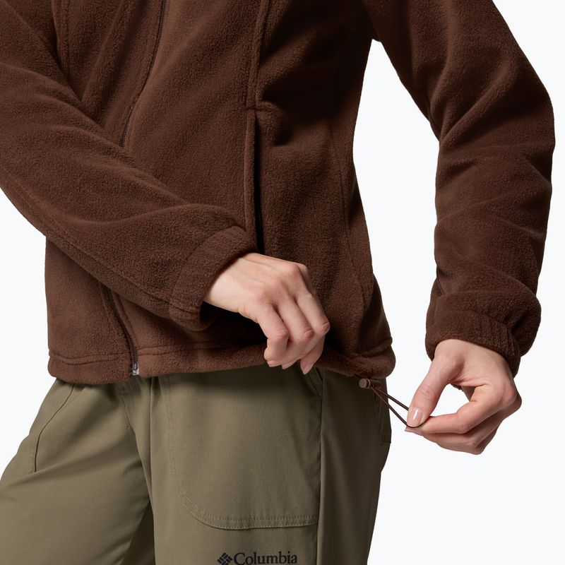 Dámská mikina Columbia Benton Springs Full Zip tobacco 7