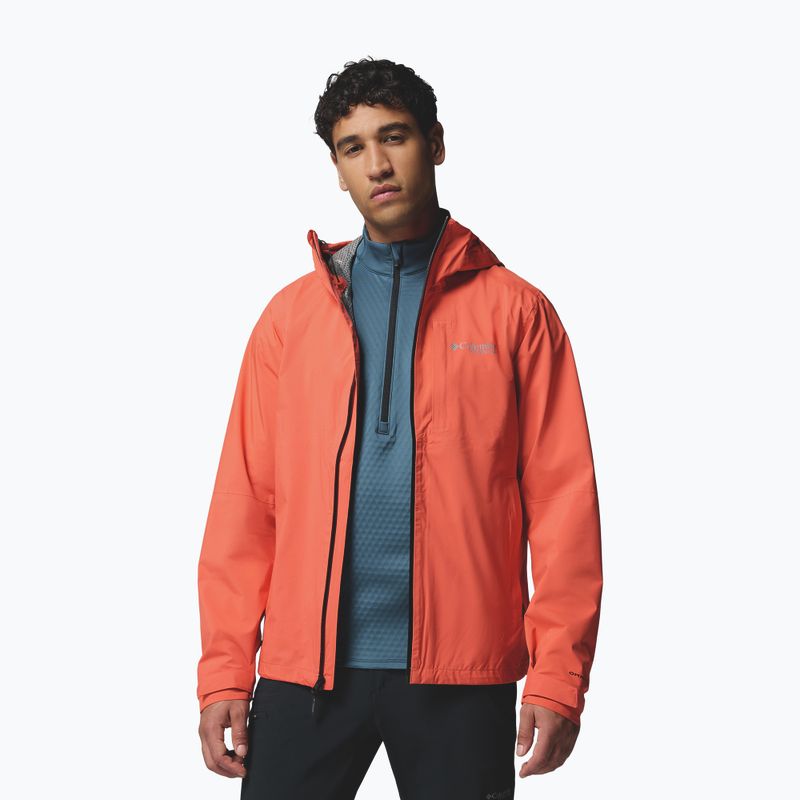 Pánská nepromokavá bunda Columbia Ampli-Dry II Shell zing 5