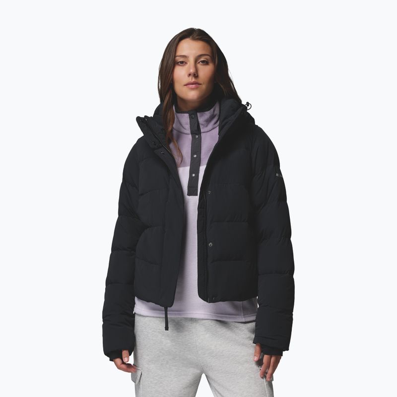 Dámská péřová bunda Columbia Amaze Puff Hooded black 5