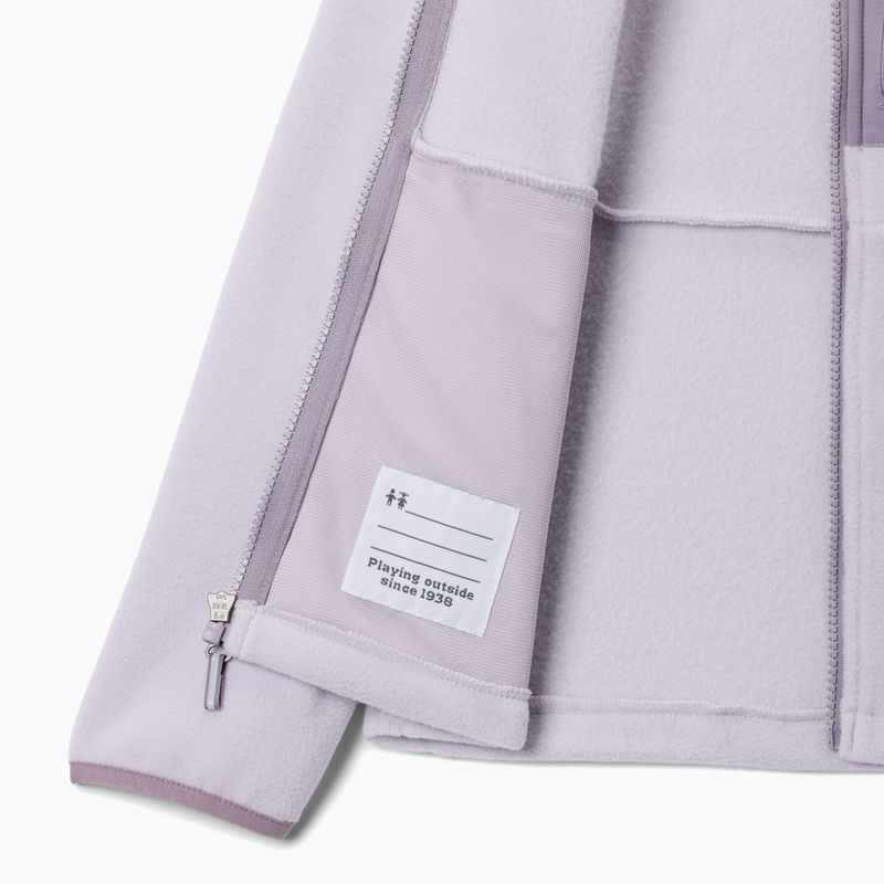 Dětská fleecová mikina Columbia Fast Trek IV Fleece Full Zip lavender pearl/shale purple 3