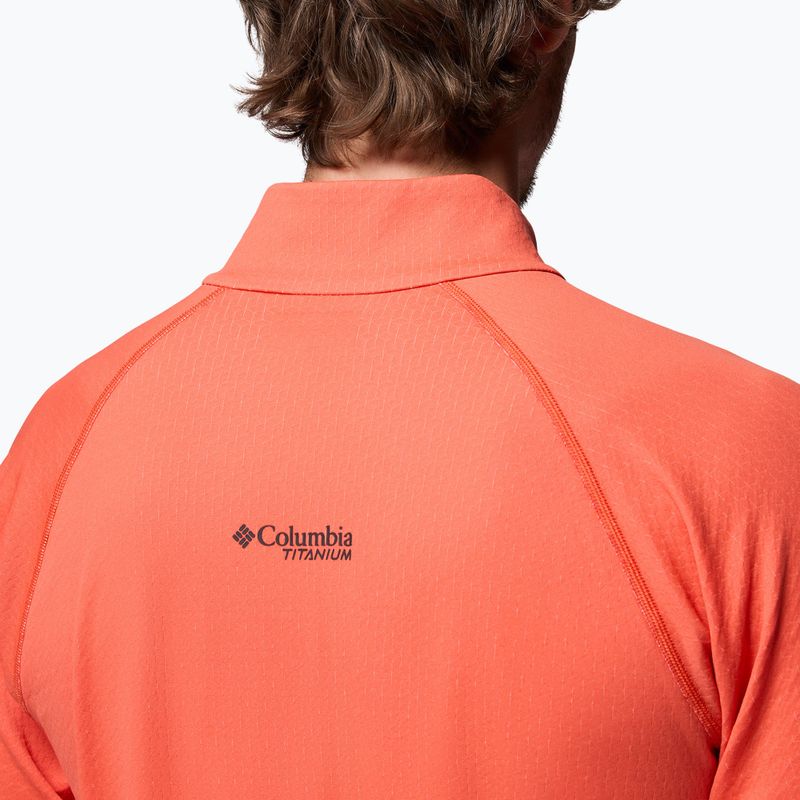 Pánská mikina Columbia DriVenture Half Zip Zing/White 6