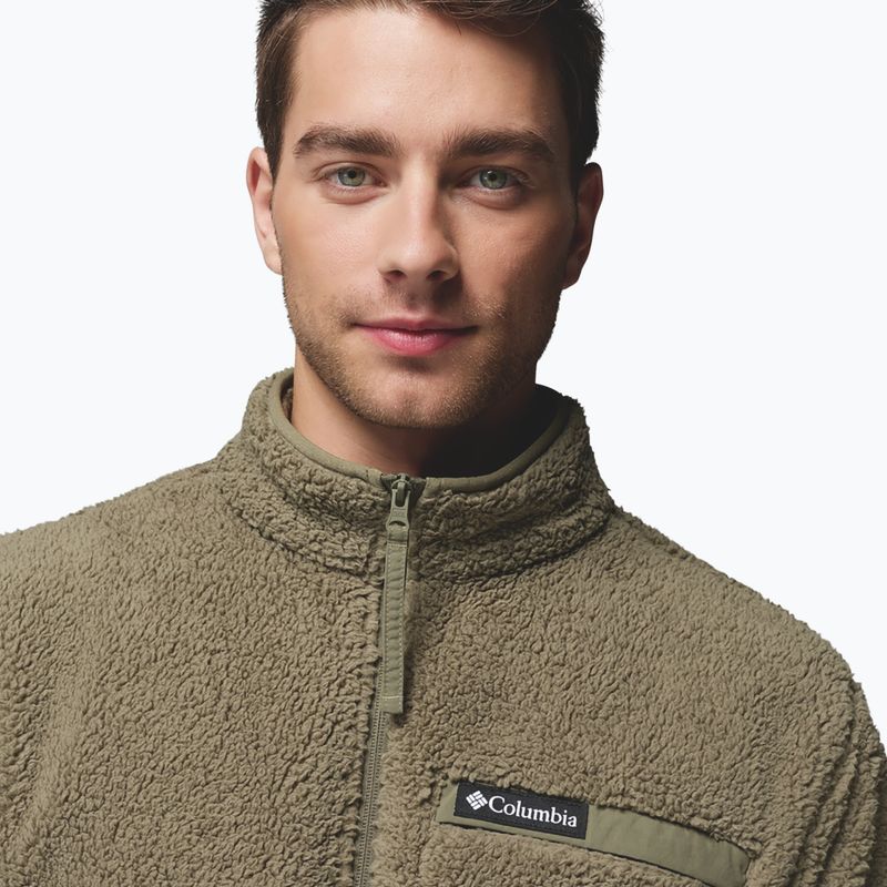 Pánská mikina Columbia Rugged Ridge High Pile Full Zip stone green 5