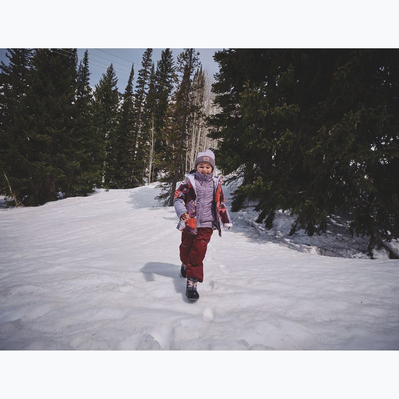 Dětské sněhule Columbia Youth Powderbug Alpine graphite/pink haze 8