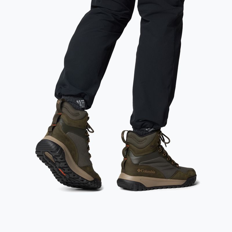 Pánské boty Columbia Burnsider Omni-Heat Infinity deep olive/tangy orange 8