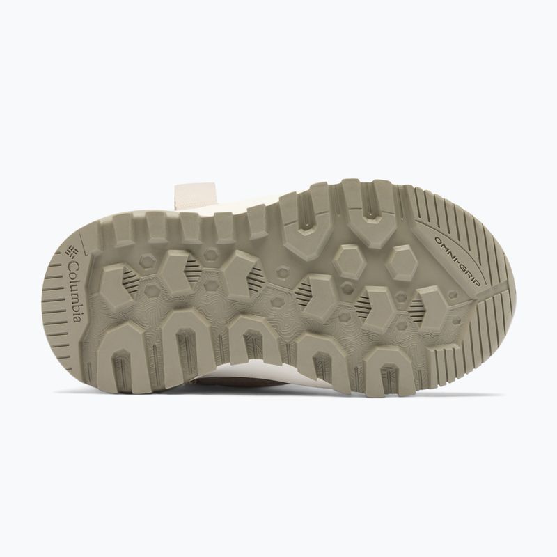 Dětské sněhule Columbia Youth Snowtrot Mid soft taupe/sea salt 9