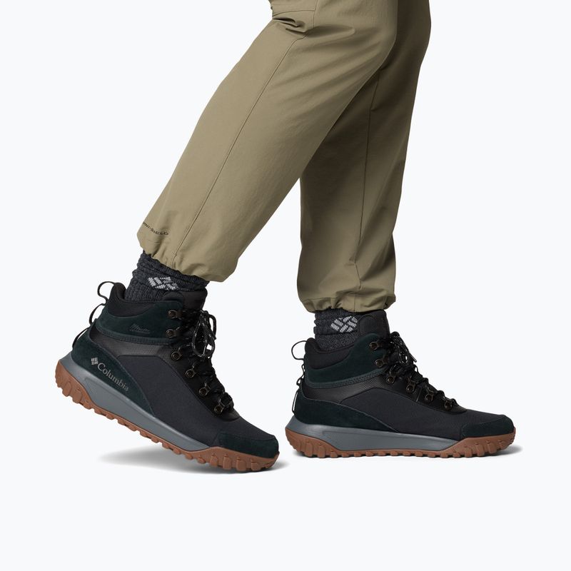 Pánské boty Columbia Burnsider Waterproof black/city grey 8