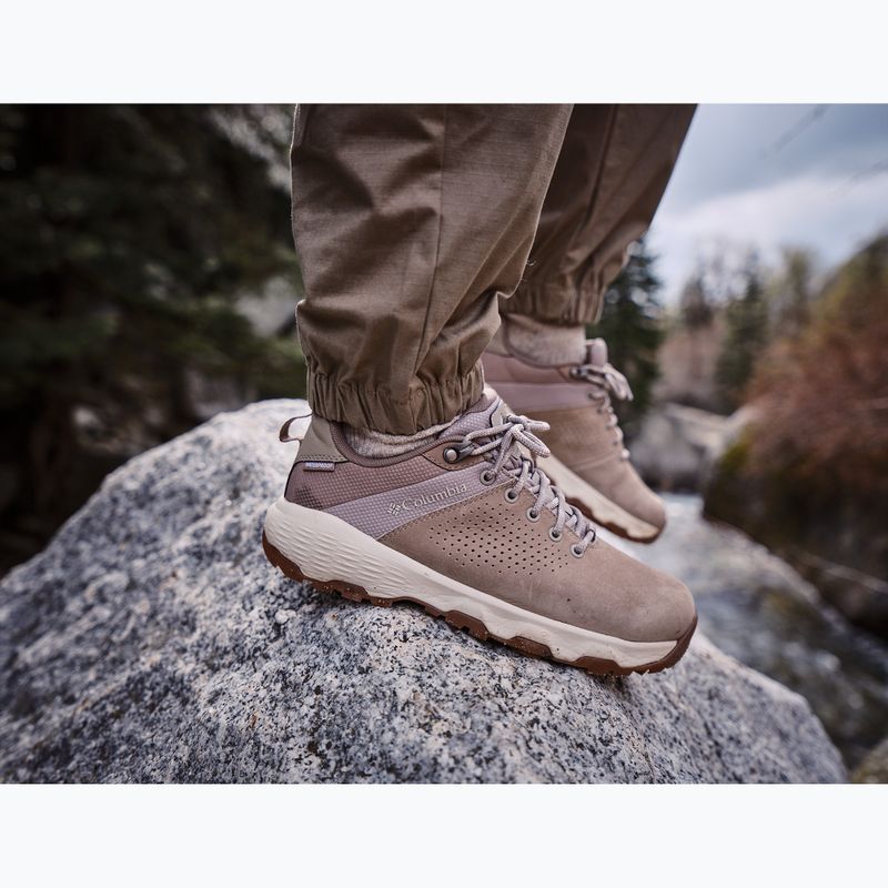 Dámské trekové boty Columbia Newton Nimble Leather kettle/cloud grey 9