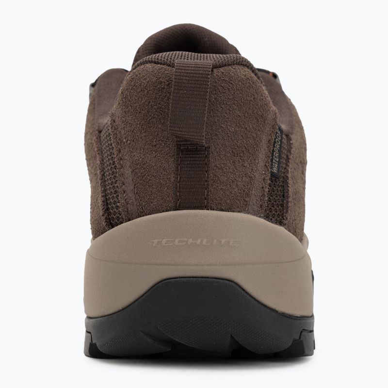 Pánské trekové boty Columbia Redmond IV Low Wp cordovan/tangy orange 6