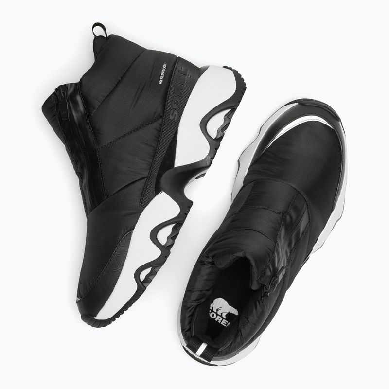 Dámské sněhule Sorel Kinetic Impact Puffy Zip black/black 8