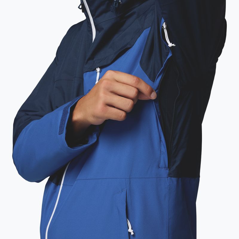 Pánská lyžařská bunda Columbia Iceberg Point II mountain blue/collegiate navy 7