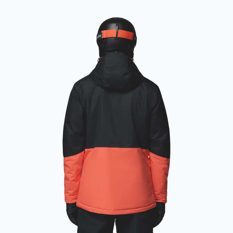 Pánská lyžařská bunda Columbia Iceberg Point II zing/black 3