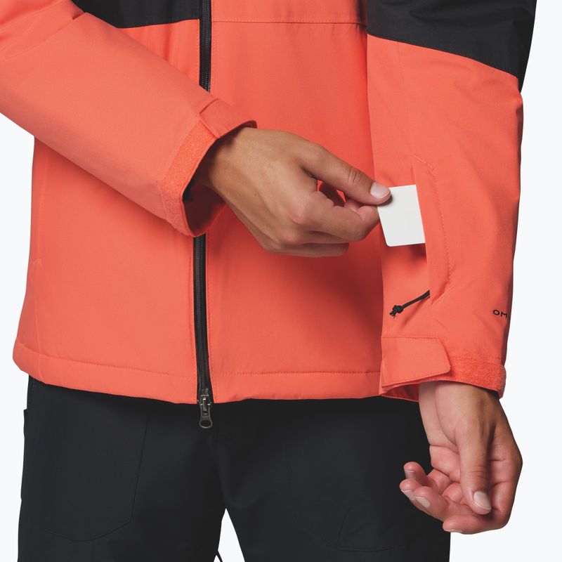 Pánská lyžařská bunda Columbia Iceberg Point II zing/black 8