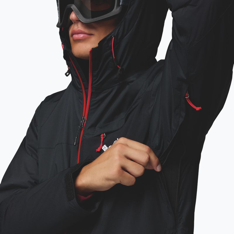 Pánská lyžařská bunda Columbia Iceberg Point II mountain black 7