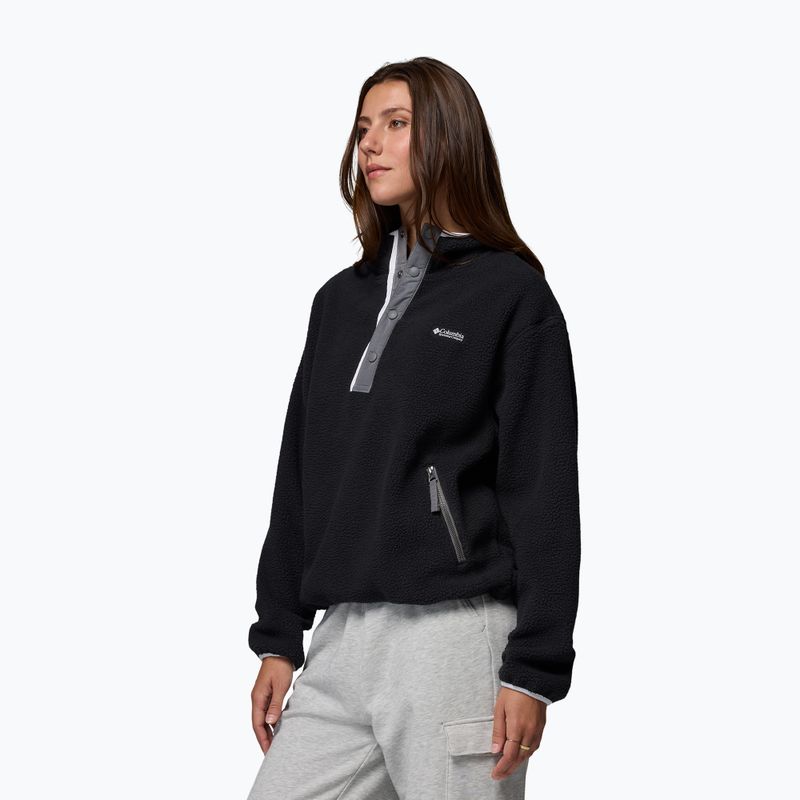 Dámská fleecová mikina Columbia Helvetia II Hoodie black 4